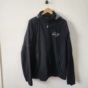 Rare Kroger Delivery Windbreaker Rain Jacket Mens XL